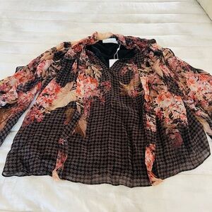 Zimmermann Illuminate flutter blouse